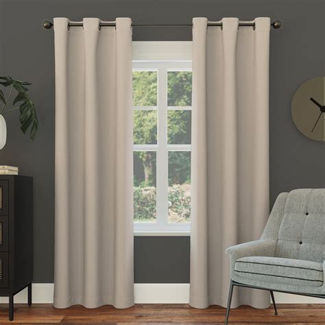 Sun Zero Nolan Energy Efficient Blackout Grommet Curtain